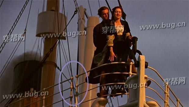 大电影《泰坦尼克号》穿帮镜头还不少：经典的画面，这里暗藏着一个有趣穿帮