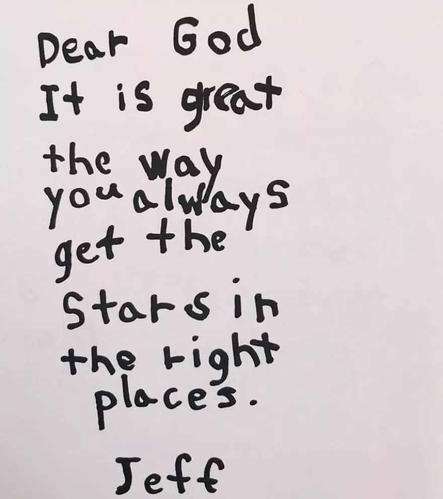 这些小朋友写给上帝的信，真的是治愈力Max呢