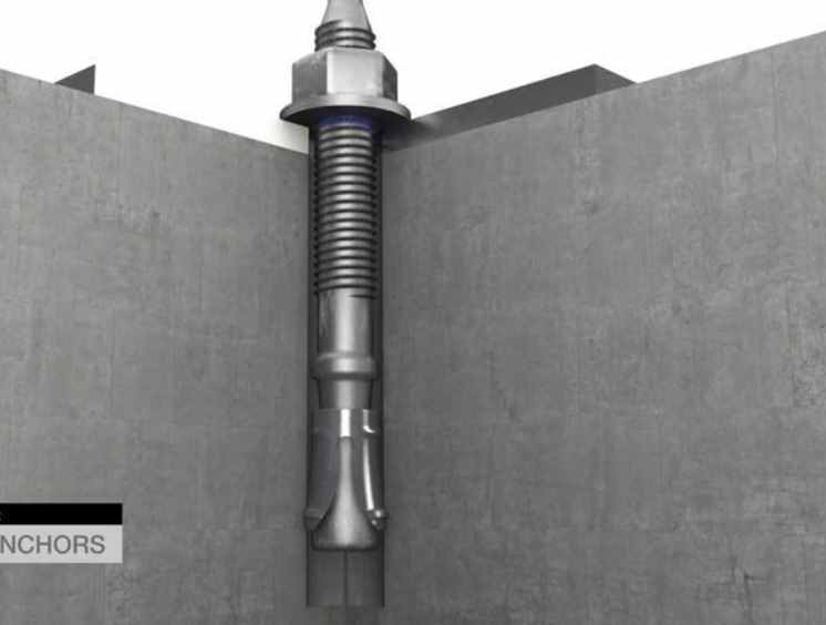 一个动画看懂膨胀螺栓原理，膨胀螺栓在墙体内是什么样的？