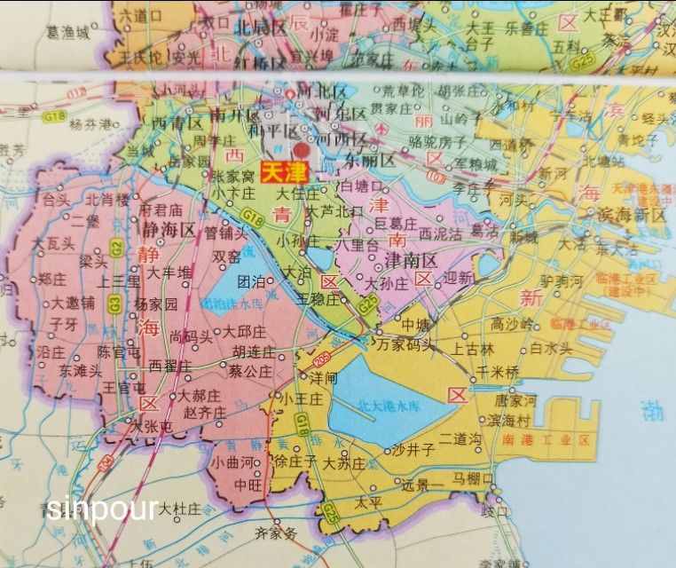 2019年天津市地图