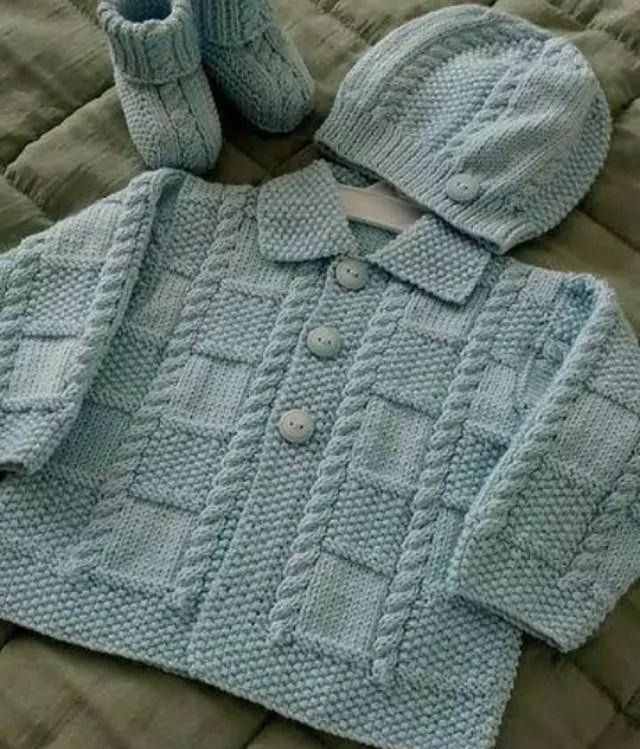 24款好看的宝宝毛衣，适合不同年龄段，给宝宝织一个！附图解