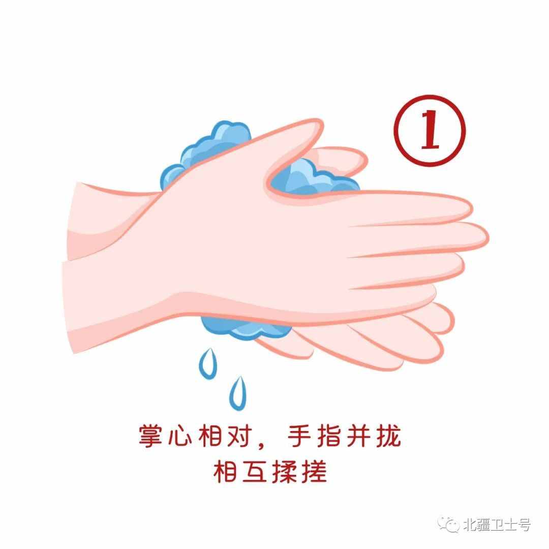 正确洗手七步法　病毒细菌远离你