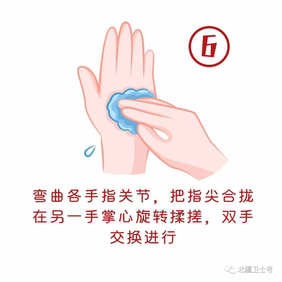 正确洗手七步法　病毒细菌远离你