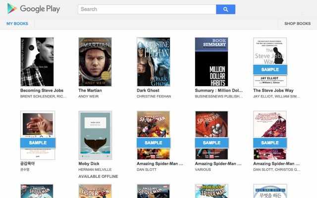 Google Play图书迎来十周岁生日 谷歌分享历年畅销书榜