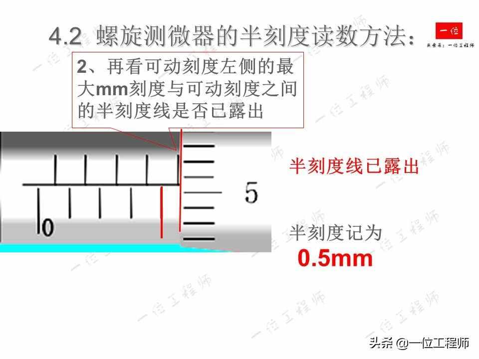 螺旋测微器的读数，螺旋测微器的结构以及读数方法，你读对了么