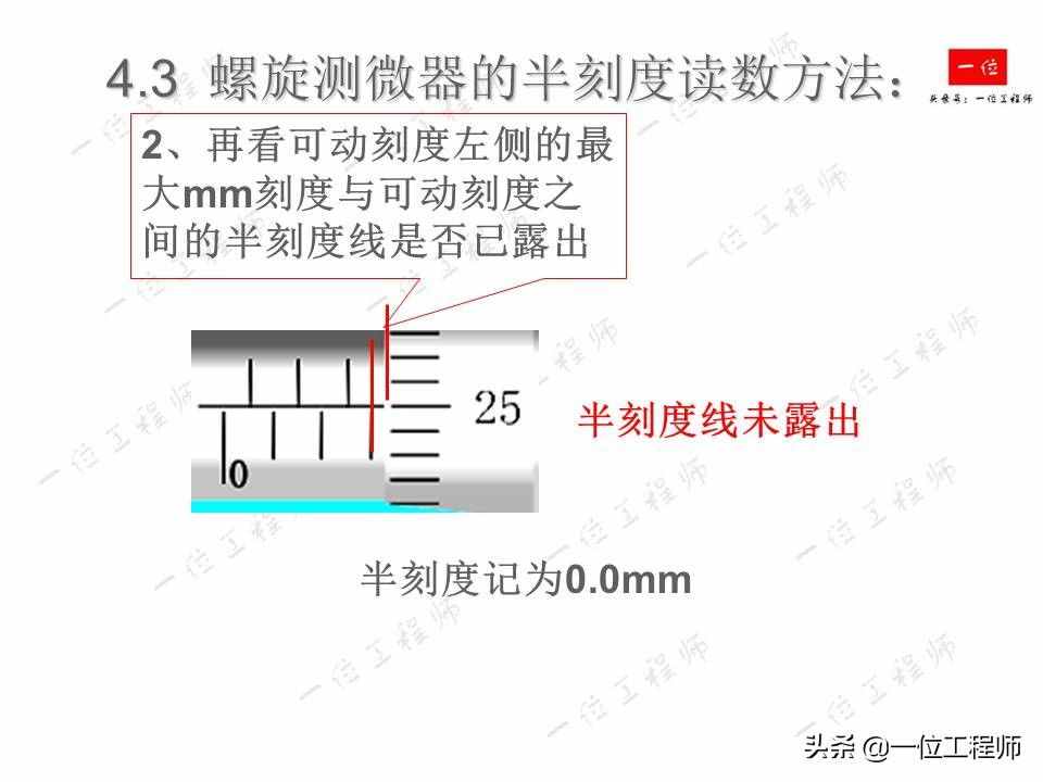 螺旋测微器的读数，螺旋测微器的结构以及读数方法，你读对了么