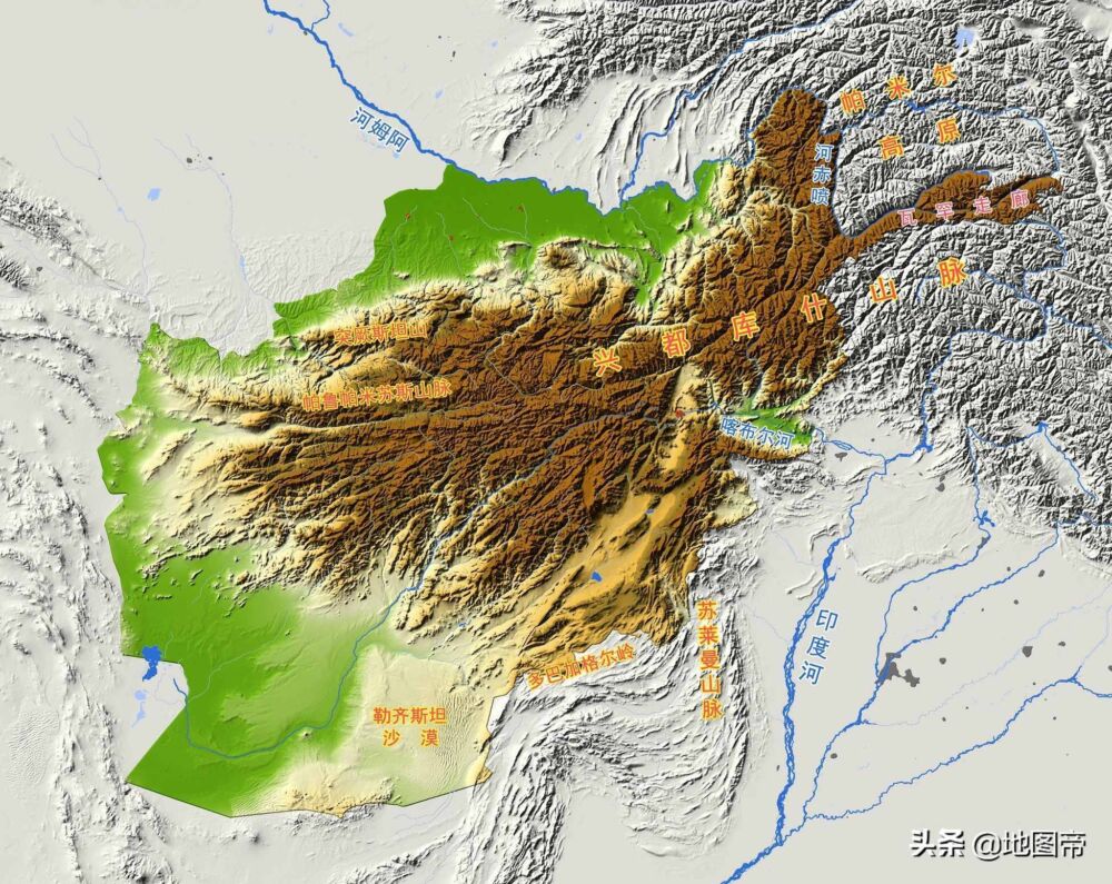 阿富汗伸出一只手，和中国相邻，瓦罕走廊是如何形成的？