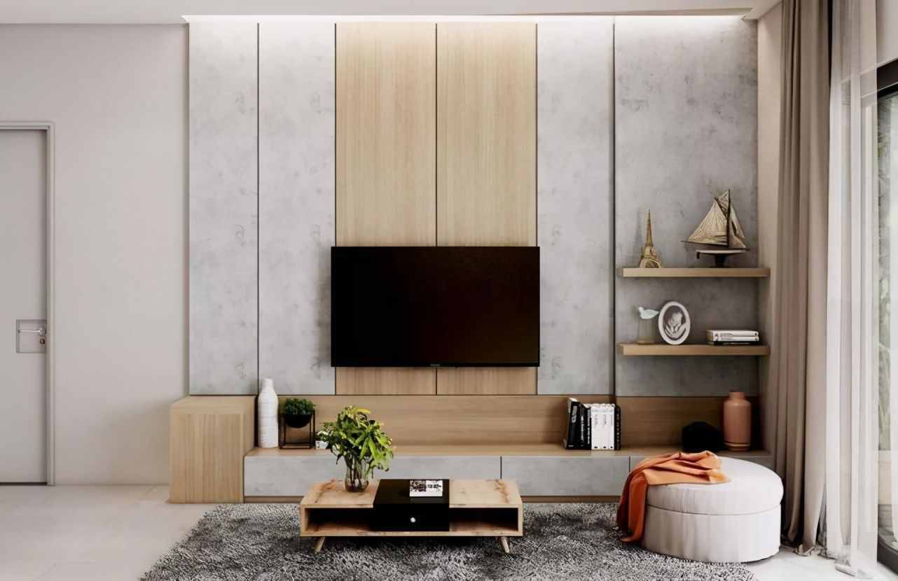 房子装修，5种电视背景墙的新潮设计，给你装修灵感