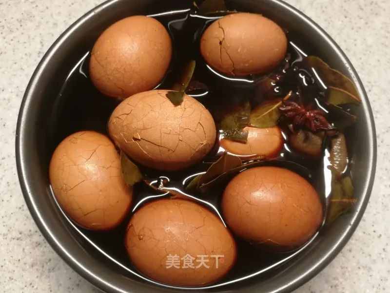 五香茶叶蛋蛋：个个鲜香入味，比买的好多了