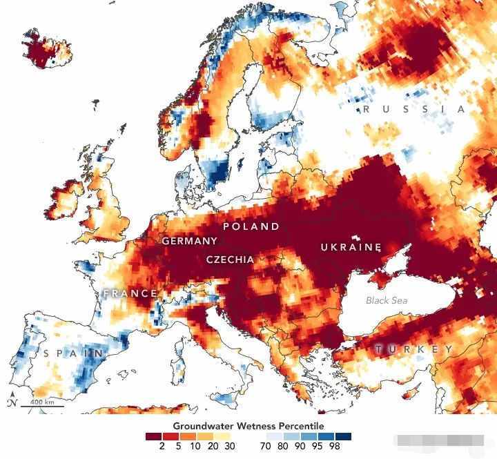 “超级干旱”正在肆虐欧洲，中欧地区干旱“500年一遇”，咋回事