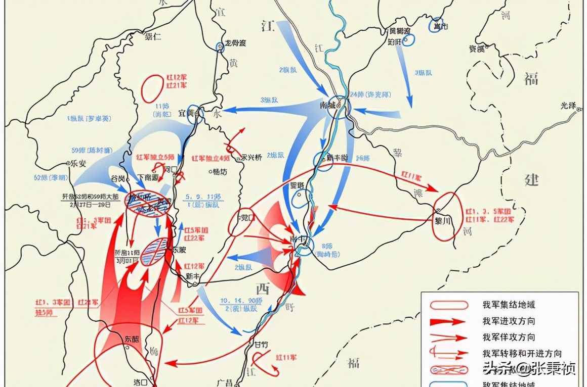 盘点五次反“围剿”，最后为何惨败？皆因迷信洋顾问排斥毛泽东