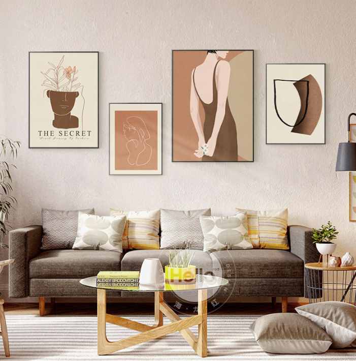 精心整理的客厅画，6种风格，2个空间尺寸要求，建议收藏