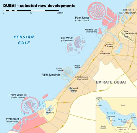 全球最大烂尾工程迪拜“世界岛”：开工15年耗资800亿 买主自杀