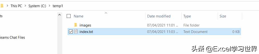 1 分钟将文件夹内的所有文件，制作成可跳转的Excel目录