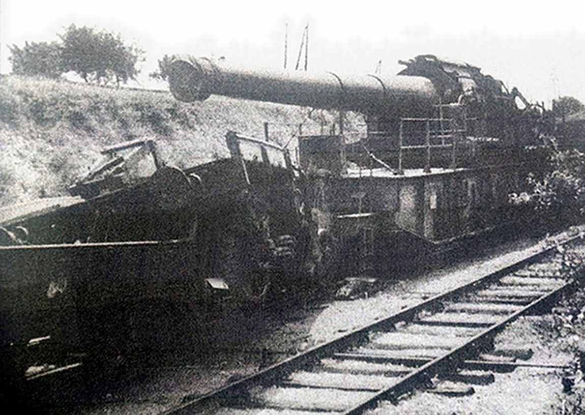 二战德国火炮之铁路列车重炮系列