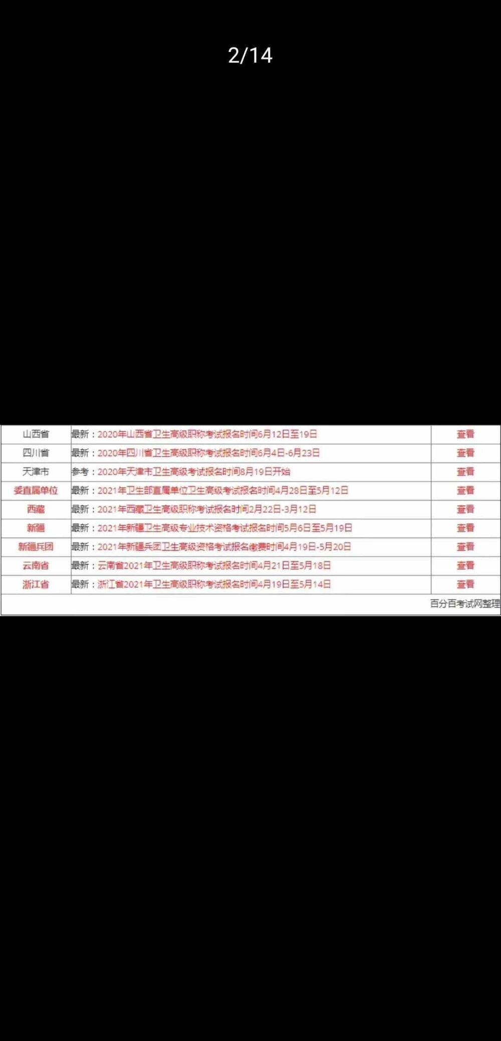 2021年卫生高级职称考试时间确定