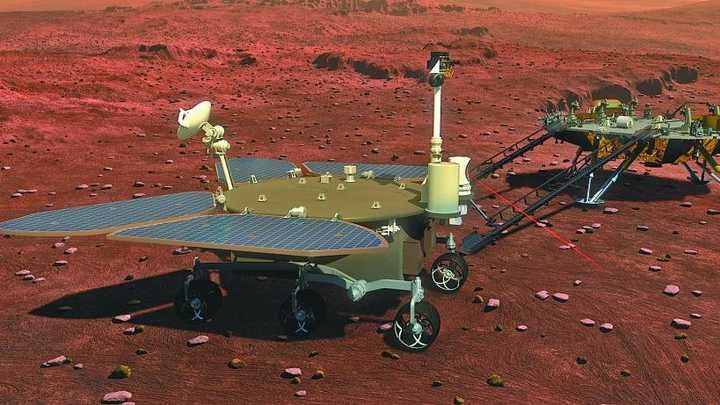 祝融火星车设计寿命仅92天，但和美国火星车一比较，它或能用十年