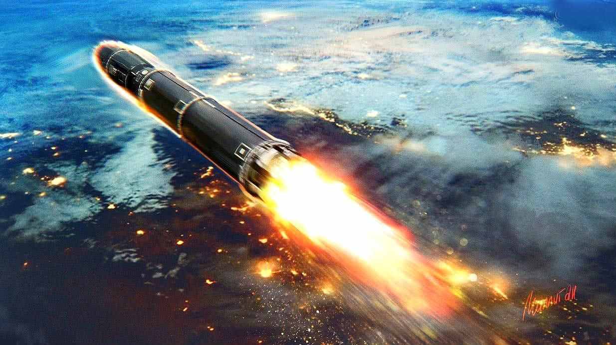 全球最强核弹：萨尔马特！一枚威力堪比1600枚广岛原子弹