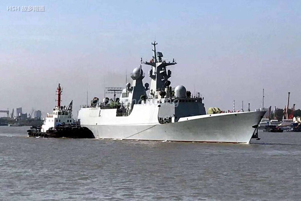 054AP护卫舰开始海试 配置比054A高 巴基斯坦将获得区域防空能力