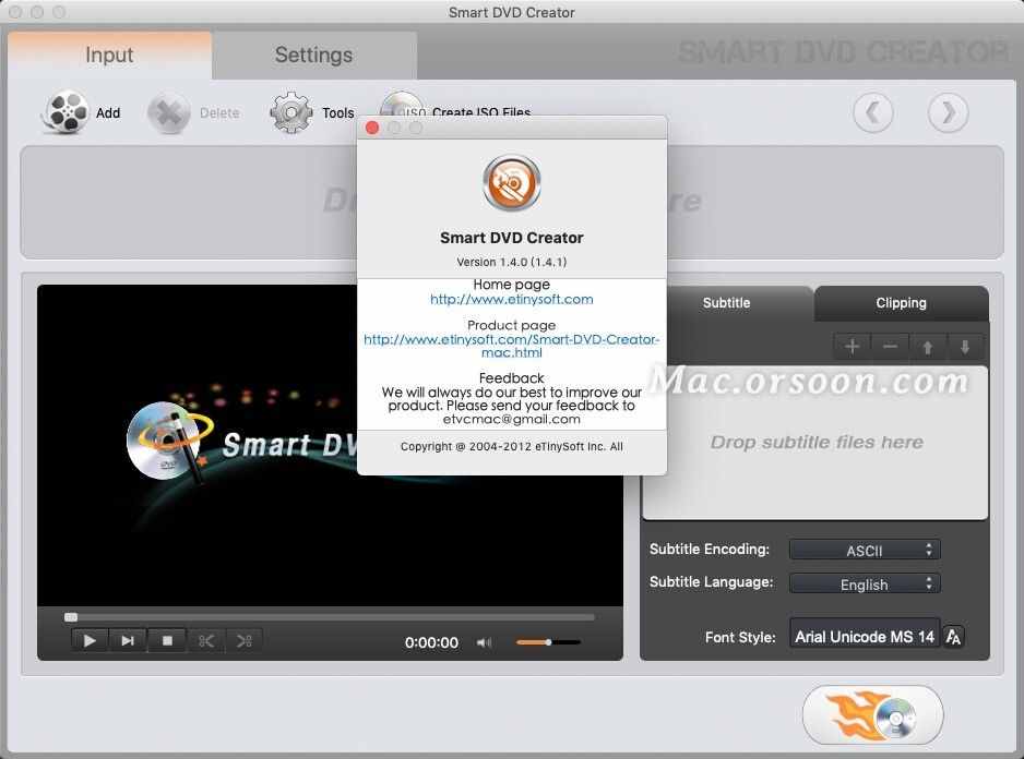 推荐一款经典的DVD文件刻录工具：Smart DVD Creator mac版
