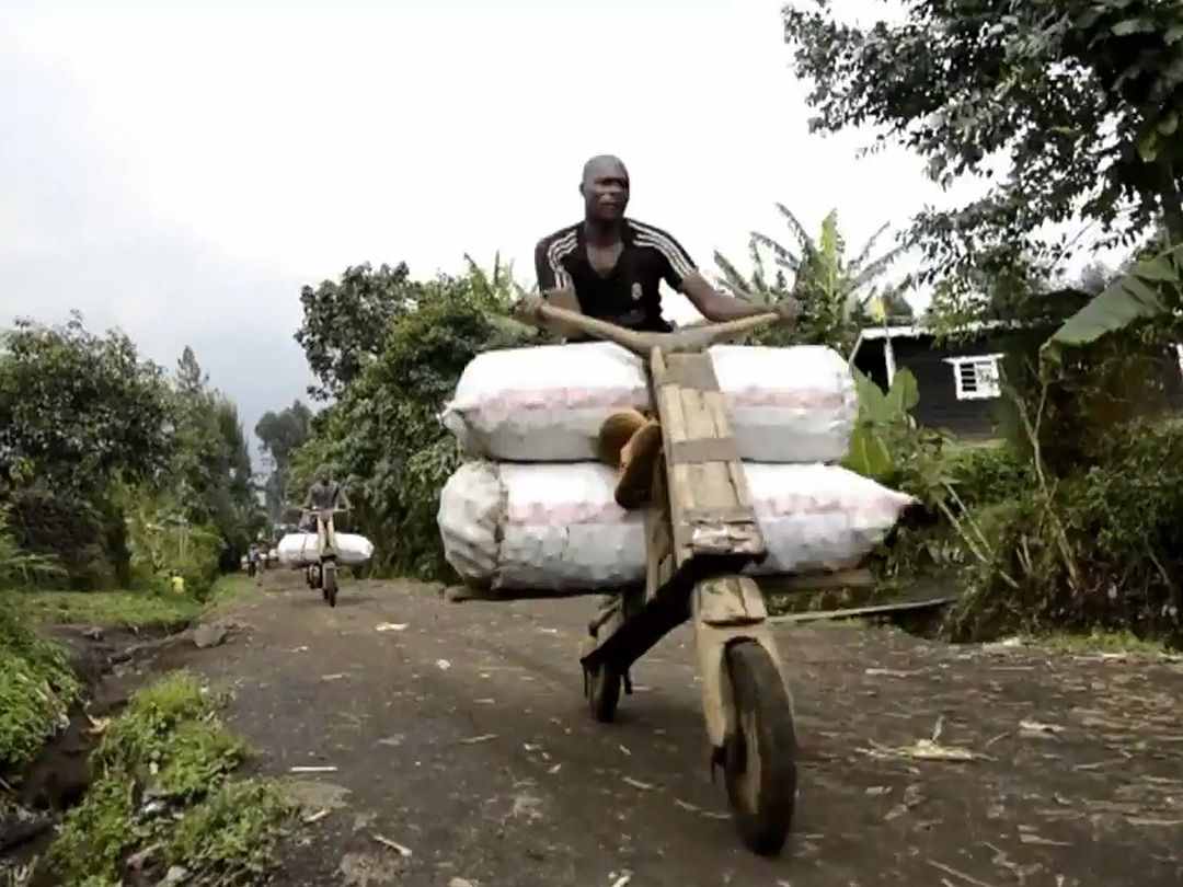 非洲人的“木牛流马”，可以运输400公斤货物，在当地很流行