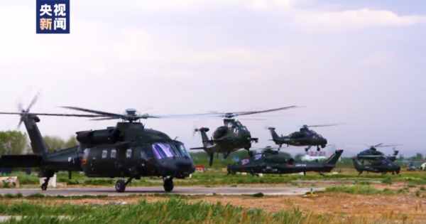 新疆军区装备直20直升机 系第五个直20旅