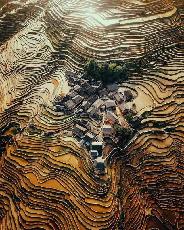广西桂林龙脊梯田，全国十大最美的梯田：一生必须值得去景点