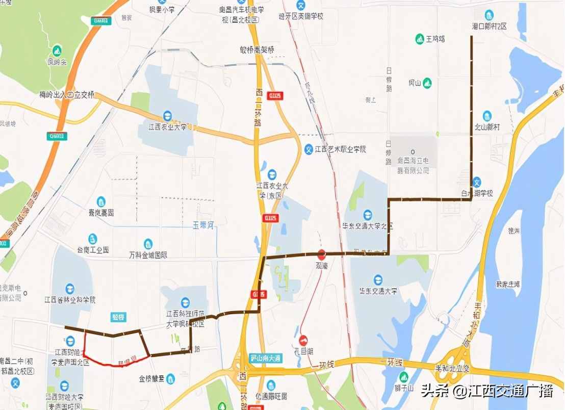 5月15日起，南昌市多条公交线路优化调整