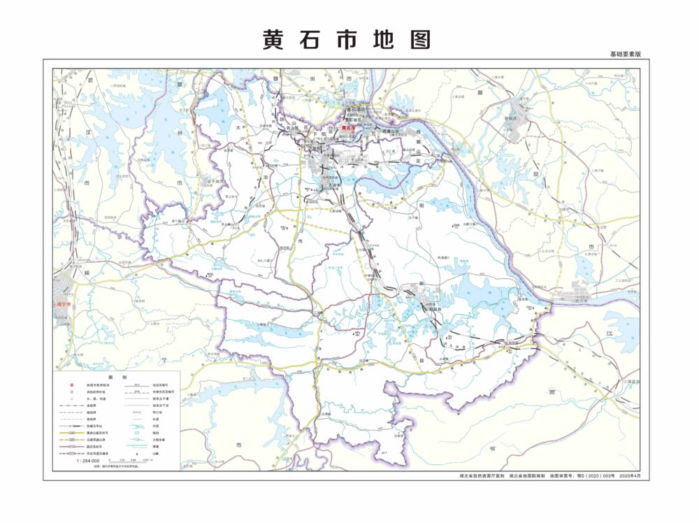 湖北省有哪些县不通铁路？（附湖北省最新标准地图）