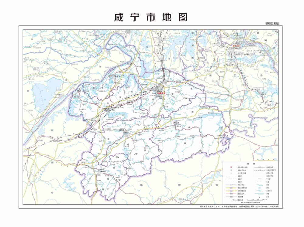 湖北省有哪些县不通铁路？（附湖北省最新标准地图）