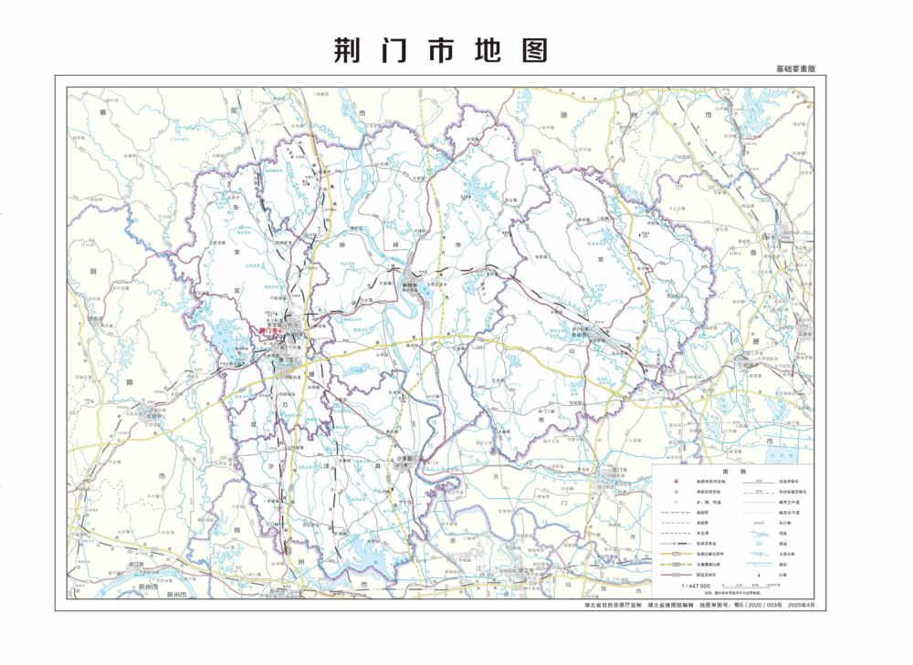 湖北省有哪些县不通铁路？（附湖北省最新标准地图）
