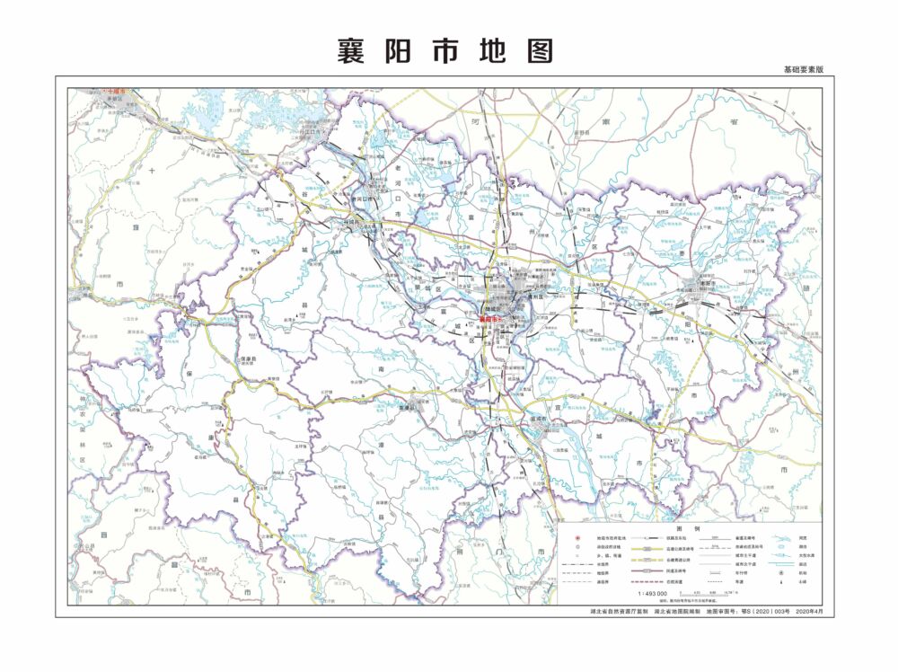 湖北省有哪些县不通铁路？（附湖北省最新标准地图）