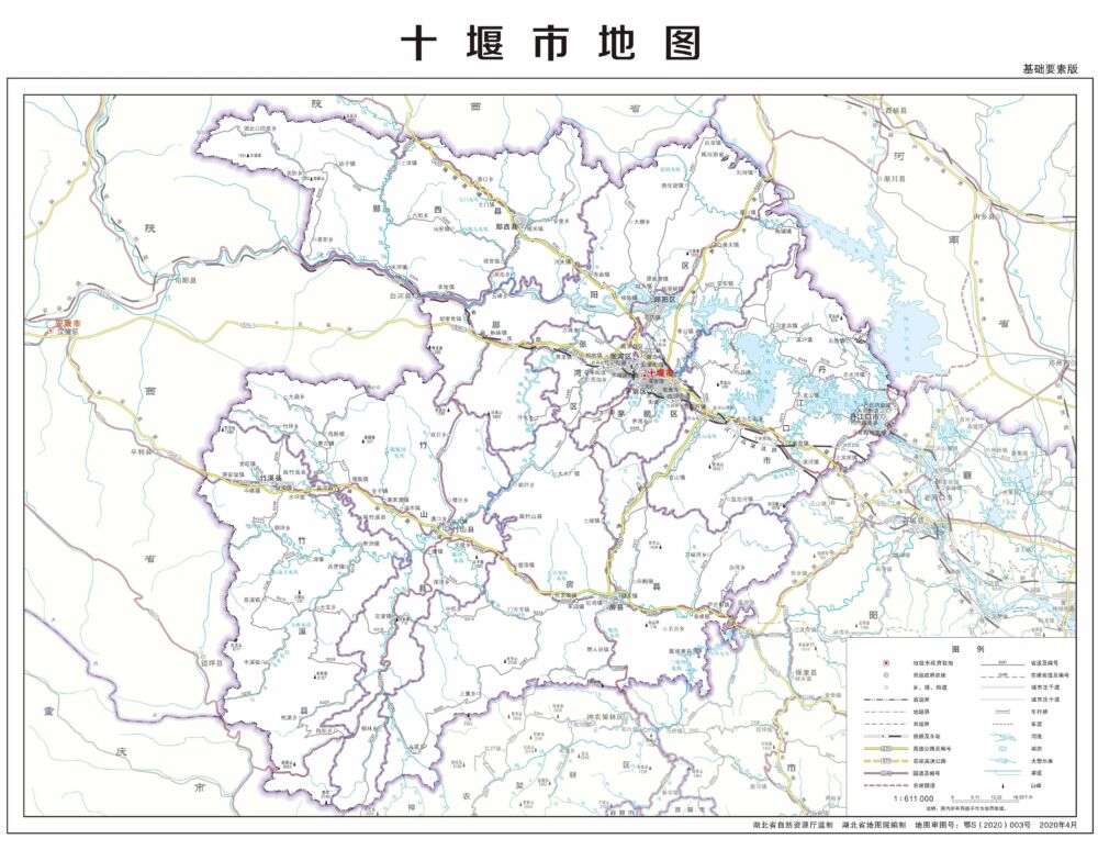 湖北省有哪些县不通铁路？（附湖北省最新标准地图）