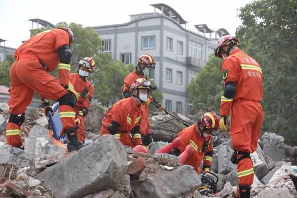 上海地震怎么办？普陀区16家单位进行防灾减灾联合演练……