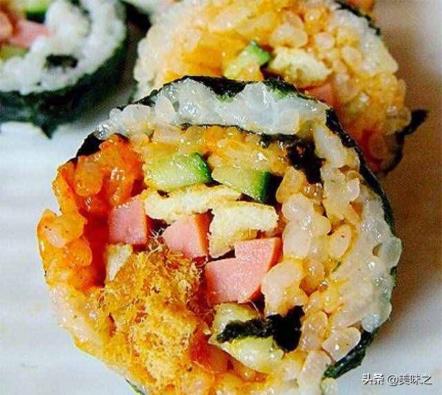 最好吃的18种寿司做法，简单美味又馋人，大人小孩都爱吃
