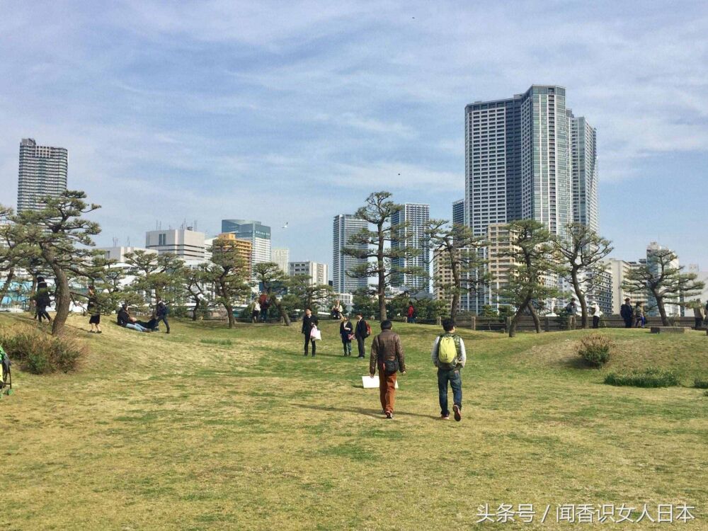 东京滨离宫恩赐庭园，一座在都市中遗世独立的庭园