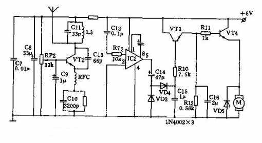 无线遥控器电路图制作