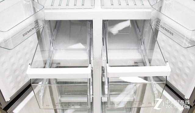 分类存储尽享新鲜 西门子零度十字门冰箱评测
