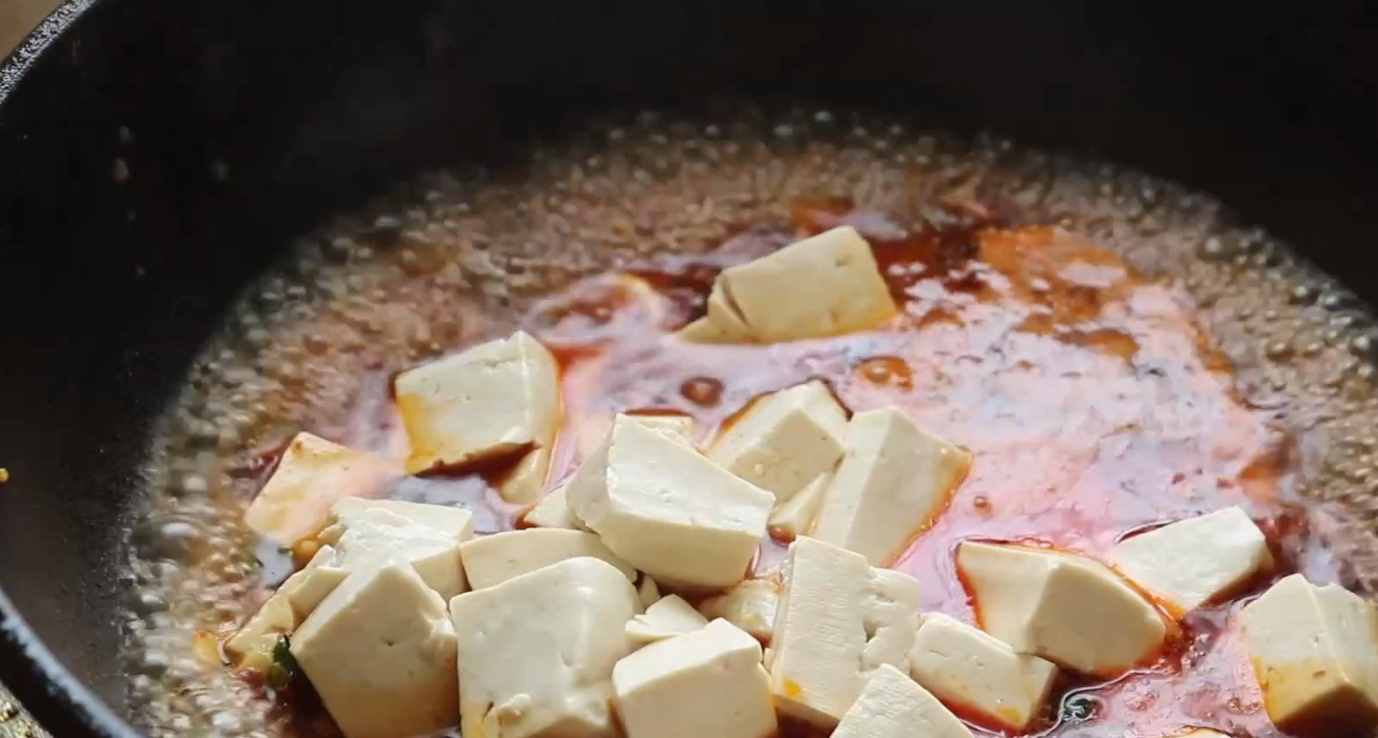 正宗麻婆豆腐家常做法，讲解详细，豆腐嫩而不碎，做法超简单