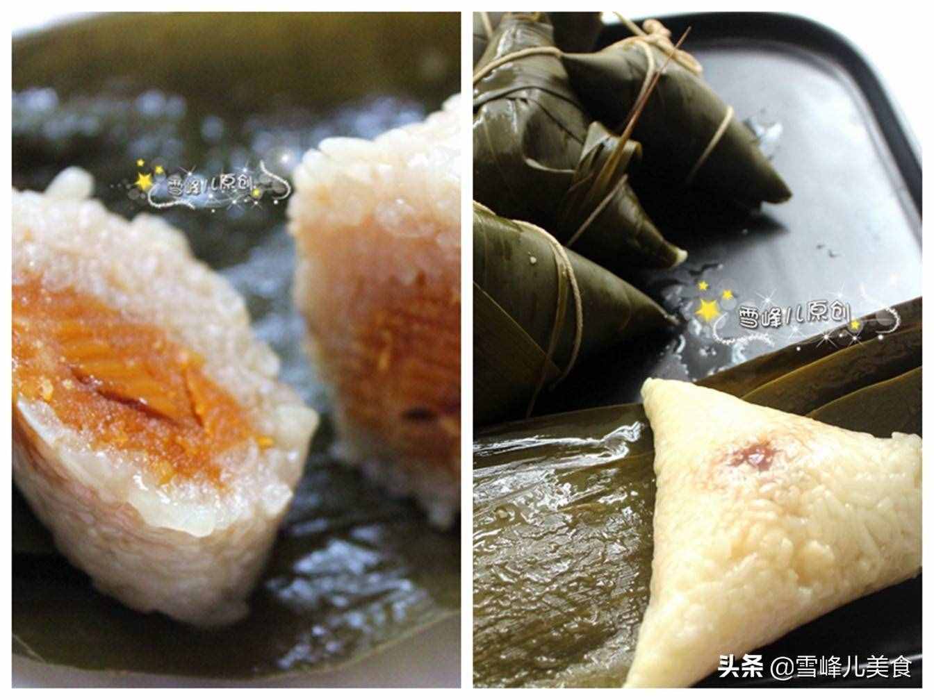 咸粽子VS甜粽子，教您学会两种粽子包法，软糯好吃不漏米，收藏