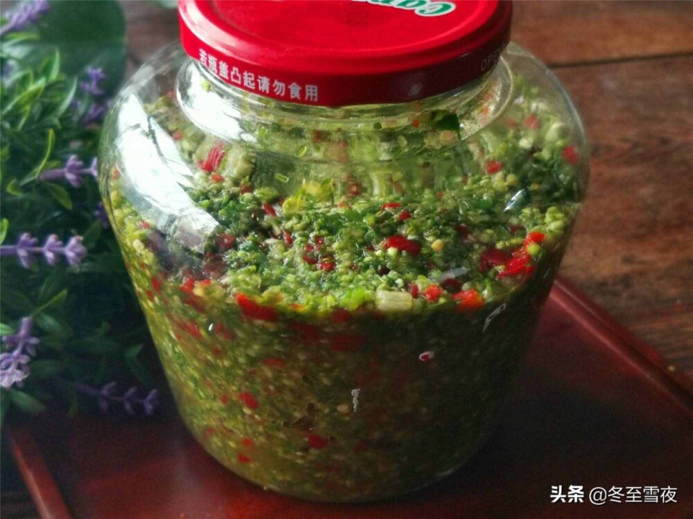 东北韭菜花咸菜的做法，小时候经常吃，还是原来的味道