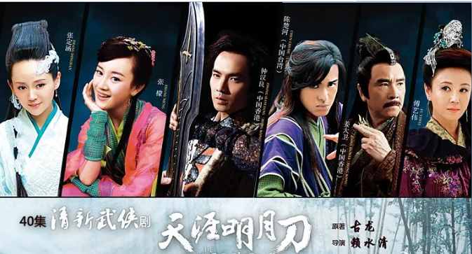 中国大陆制作的十部经典武侠电视连续剧，你看过了几部？