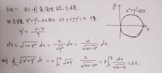高等数学之曲线积分的计算方法总结