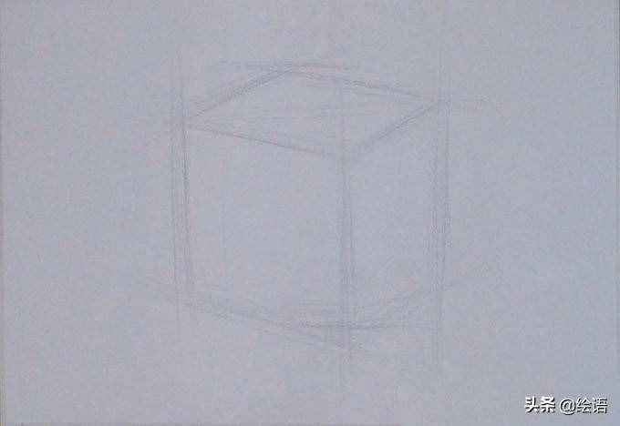 立方体素描绘画详细教程