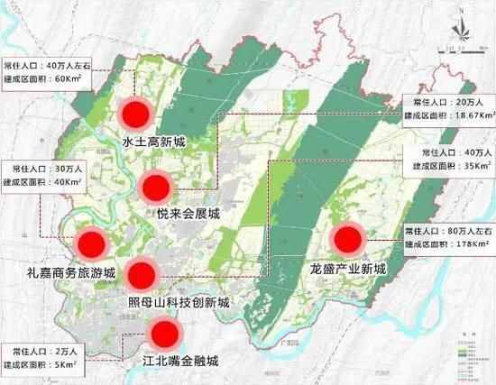 从江北嘴到龙兴，重庆北区的这些新区还有未来吗？