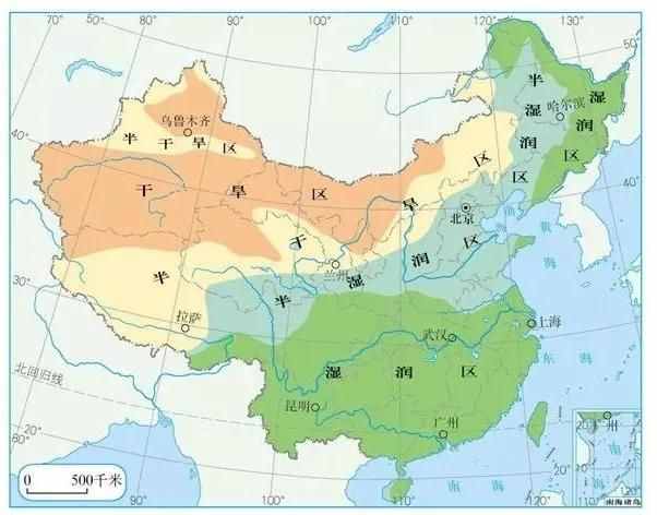 秦岭淮河一线不只是南北方分界线，还有其它好多种地理意义