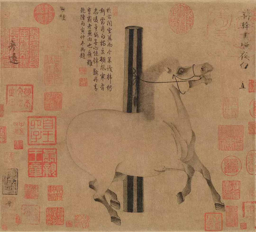 韩干画马，是典型的中国马！