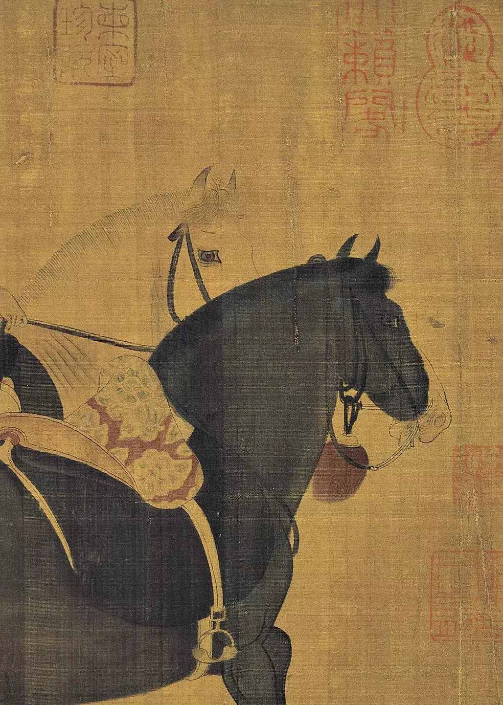 韩干画马，是典型的中国马！