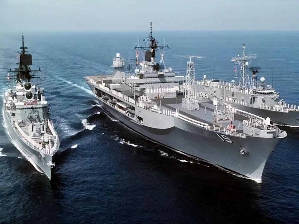 即将面临两大美军舰队威胁：第7舰队部署西太，第1舰队部署印度洋