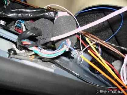 知识课堂：汽车防盗器线路安装大全